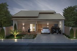 construcción de casa de 109m2